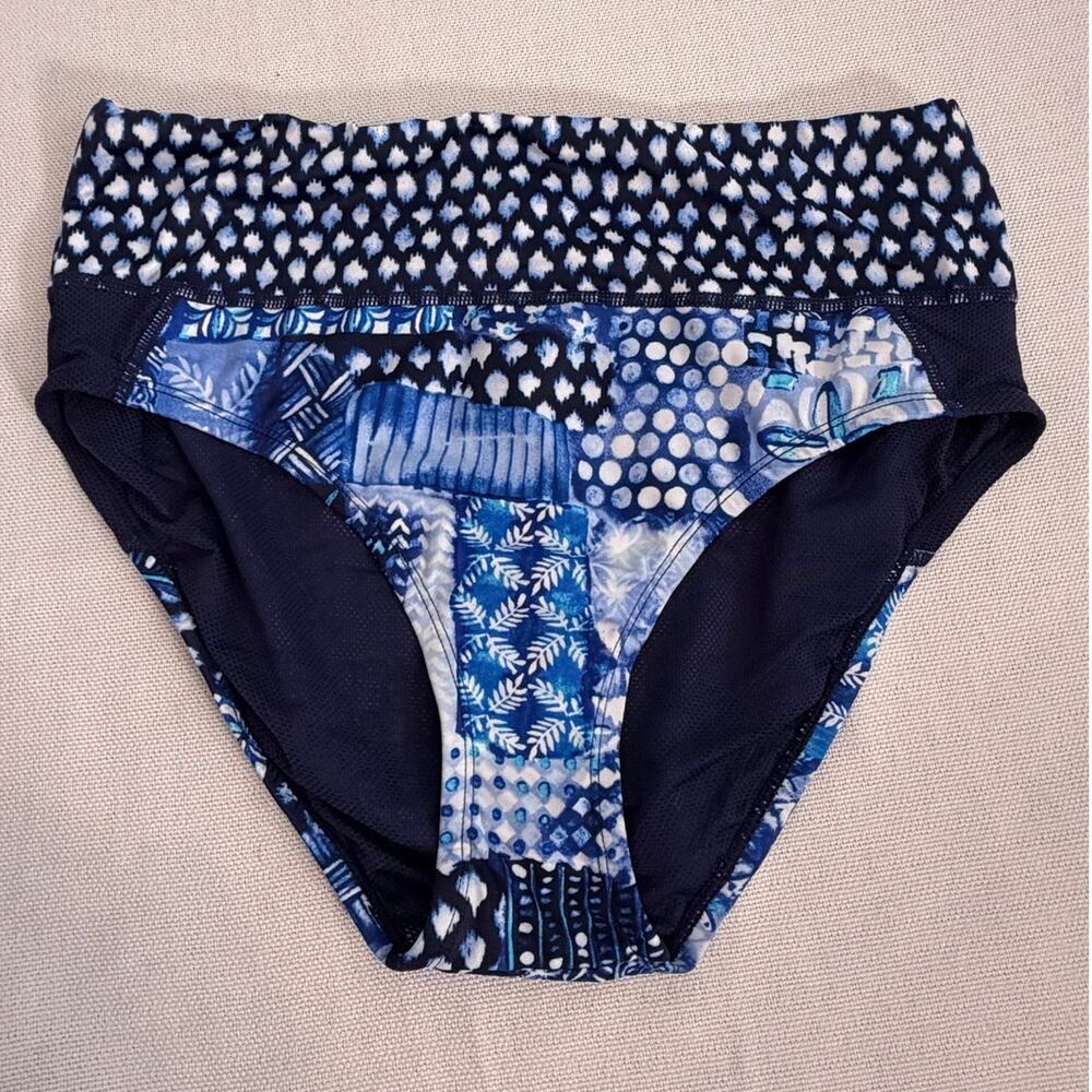 Tommy Bahama Patchwork High Waisted‎ Bottoms NWT size medium